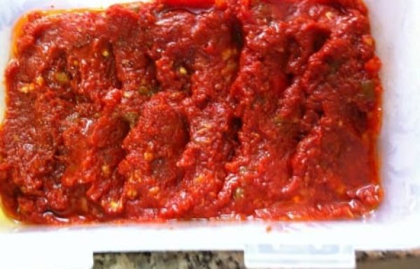 סלט מטבוחה חלומית שעושים רק באהבה