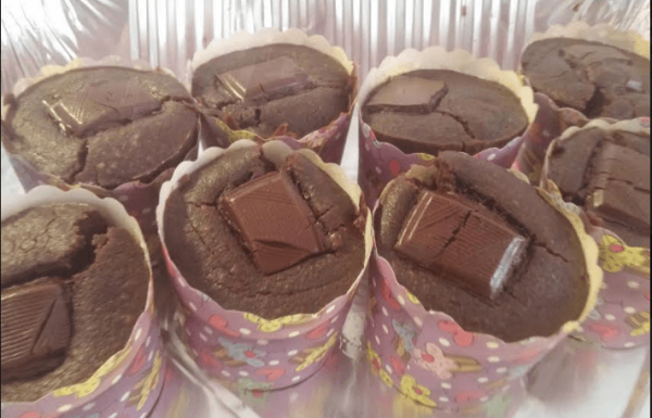 מאפינס שוקולד פאדג' טבעוני משובח