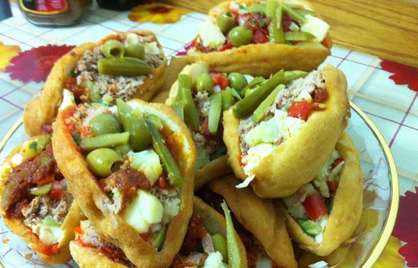 פריקסה לחמניה טוניסאית מטוגנת